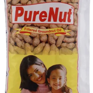 Pure Nut Filtered Groundnut Oil Pouch  (1 L)