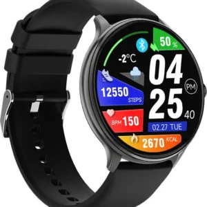 Nervfit Activ Pro 1.39'' TrueColor+ LED, BT, HR, Sp02, BP, Calorie, Steps