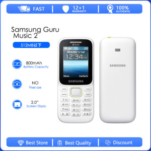 Samsung Guru Music 2  (White)