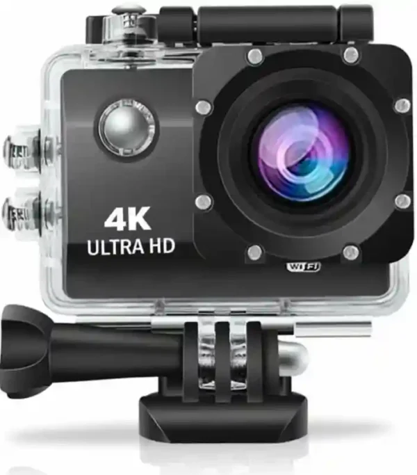 byte 4K S7 4k20MP Wifi 30M Waterproof Camera  (Black, 16 MP)