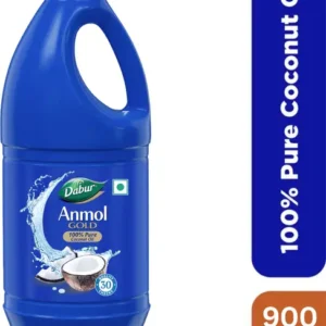 Dabur Anmol 100% Pure Coconut Oil Can  (900 ml)